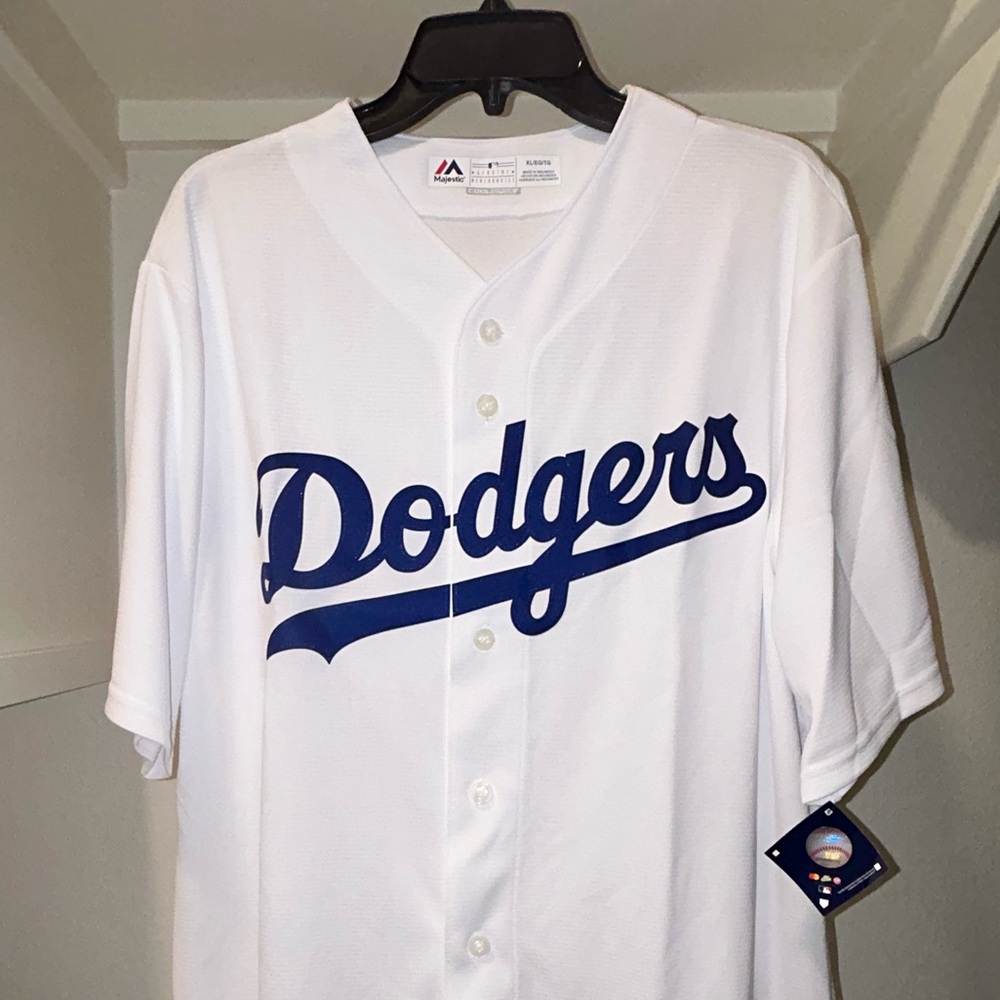 ⚾️🏟️ Los Angeles Dodgers Majestic HOME White MLB Baseball Jersey 🏟️⚾️